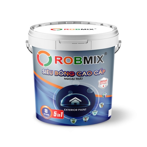 SƠN NGOẠI THẤT SIÊU BÓNG CAO CẤP - 5L
